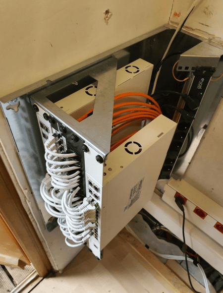 Remise en état réseau informatique