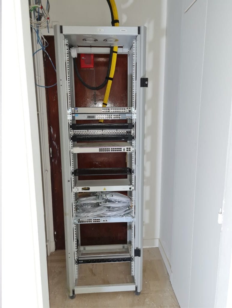 Installation réseau informatique